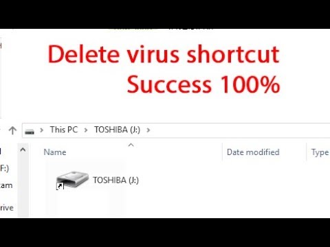 Xóa virus shortcut trong usb  ✅ | Foci