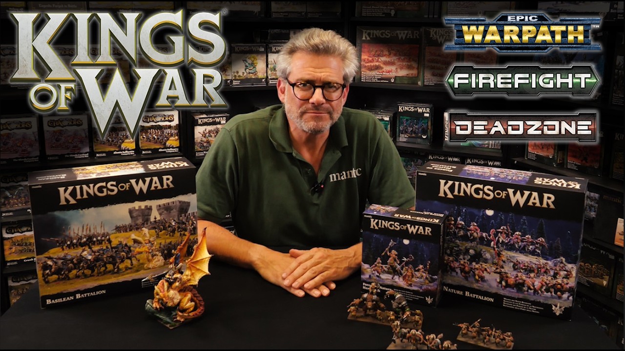 Thumbnail for Mantic Games | Ronnie's Update: Kings of War and Warpath Universe | Plus - Crowdfunding News
