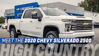 Meet the NEW 2020 Chevrolet Silverado 2500HD HIGH COUNTRY