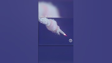 Space Shuttle Challenger disaster January 28, 1986: Original Eyewitness News coverage #shorts