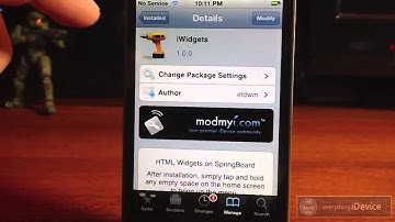Live Animated Springboard Weather Widget For iPhone & iPod Touch   Best iPhone Widgets
