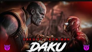 Daku X Iron Man Edit Daku Ftiron Man 4K Edittony Stark Editstatus 4Kviralironman