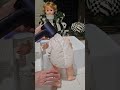 Madame A Vintage Puddin doll Clean Body drying tip with hair dryer DO NOT RUSH  REPEAT THIS NEXT DAY
