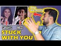 BETTER Than original? | Sarah G & Inigo - Stuck With You (Live) | REACTION