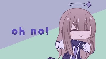 oh no! part 8 | gacha typography