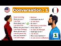 Conversation anglaisfranais  anglais facile  partie 1  easy sentences to learn french 