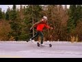 Roller skiing with the Jenex 125 RC classic skis