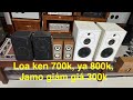 Loa KENWOOD CM-5 giá 700k. Loa JAMO magic6 hàng Đan Mạch giảm giá 300k. Loa yamaha nx-430P 800k