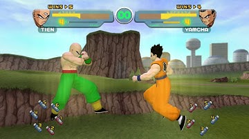 Dragon Ball Z Budokai: Tien VS Yamcha (HD)