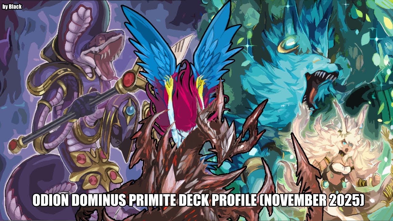 Yugioh: Odion Dominus Primite Deck Profile (November 2025) - by Blackmaster99 (ITA)