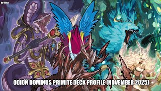 Yugioh: Odion Dominus Primite Deck Profile (November 2025) - by Blackmaster99 (ITA)