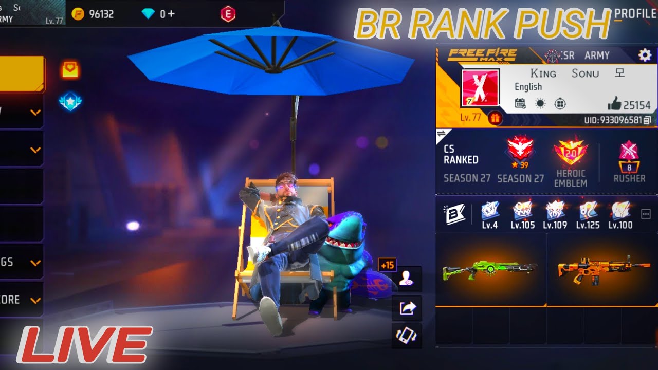 New Season !! Br Rank Push To Grandmaster Top 1 In Campers Lobby 🤯 ...