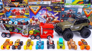 Monster Jam Collection Unboxing Review Monster Jam Monster Trucks Arena Smashers 5-Alarm Rescue