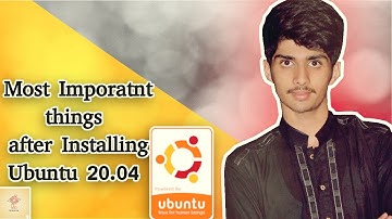 Most Important thing to do After Installing Ubuntu 20.04 LTS |Urdu/Hindi|Tutorial