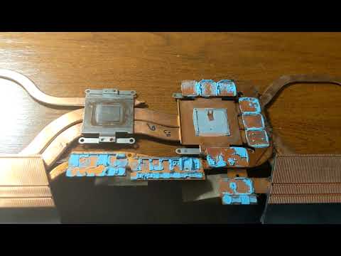 Замена жидкого металла на ноутбуке ASUS