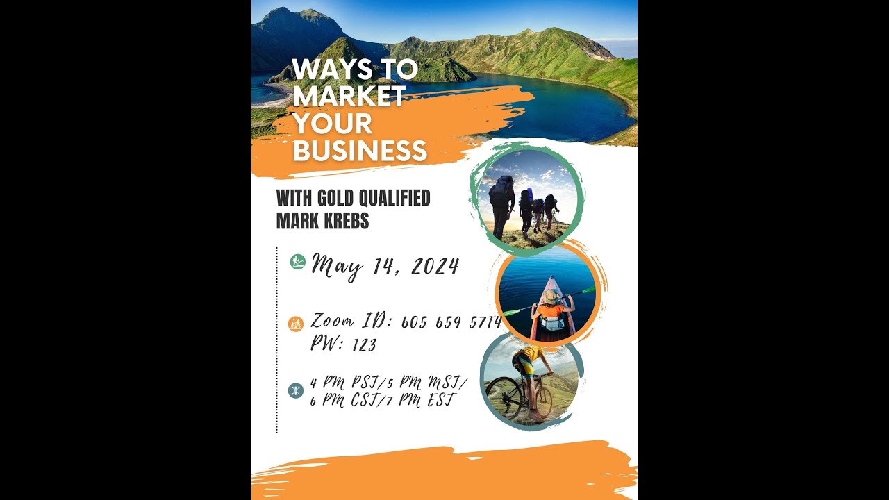 Ways to Market Your Business training with Silver Mark Krebs
