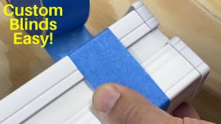 How to Cut Blinds - DIY Custom Blinds by Longhorn Workshop 102,511 views 2 years ago 5 minutes, 54 seconds