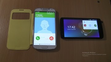 Samsung Galaxy  S4+Nexus 5 Ubuntu touch Incoming call&Outgoing call at the Same Time