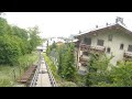 ★ 4K 🇨🇭Longest funicular in Switzerland: Montana - Sierre Cab ride [06.2020]