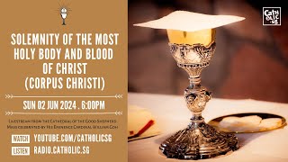 Catholic Sunday Mass Online  Corpus Christi (02 Jun 2024)