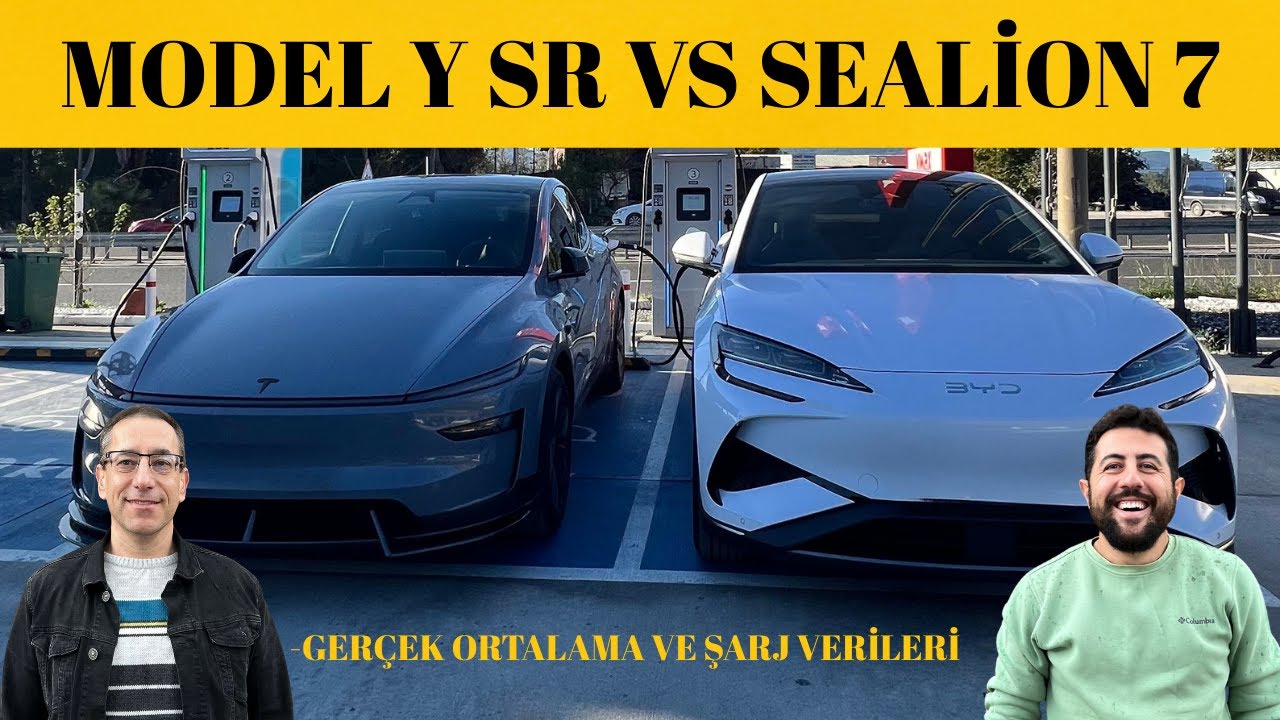TESLA MODEL Y SR VS SEALİON 7 