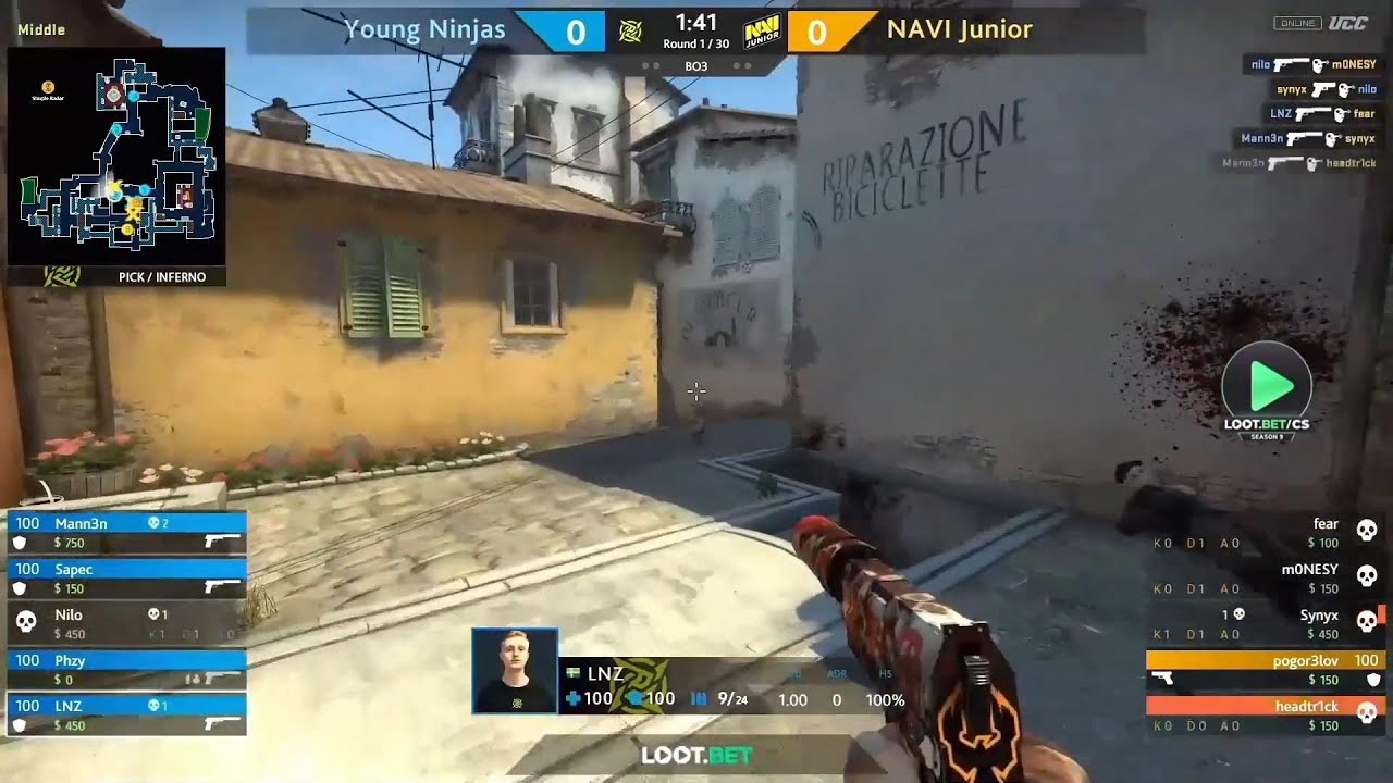 NAVI Junior vs Young Ninjas !! YOU LOSE YOU OUT!!  CSGO LOOT BET   HIGHLIGHTS !!!