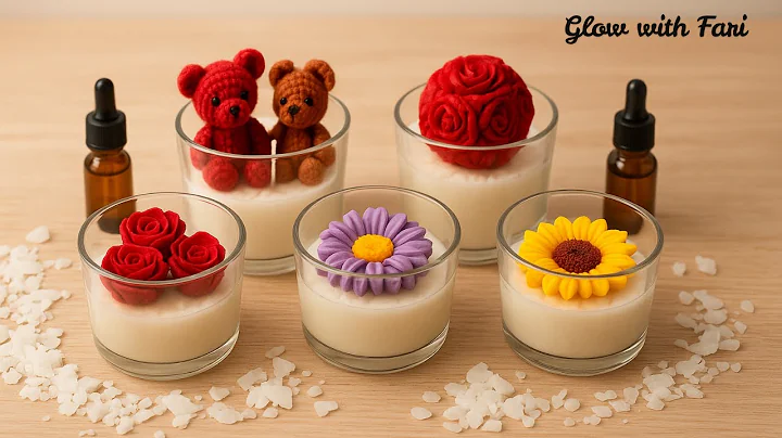 DIY Jar Candle Making | Aesthetic Homemade Candles for Beginners🕯️✨