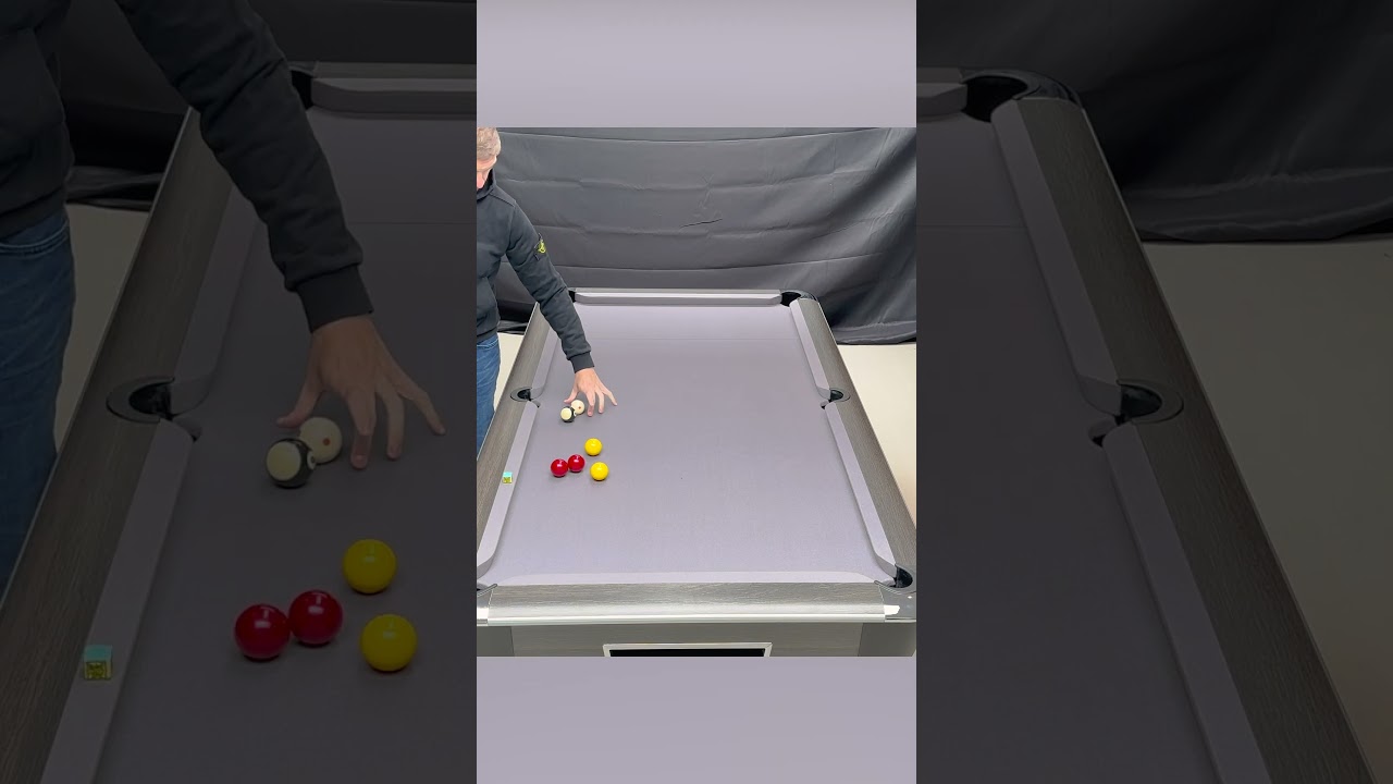 Image of video the Three cushion PARALLEL SHIFT to get out of snookers | Mick Hill #8ballpool 24