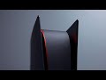 PlayStation 5 BLACK & RED Edition... (Customize PS5 Super Easy)