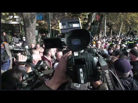 დაკავებების სერია აქციებზე