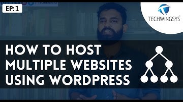 How to host multiple websites using wordpress | Multisite on localhost | EP: 1 | TECHWINGSYS