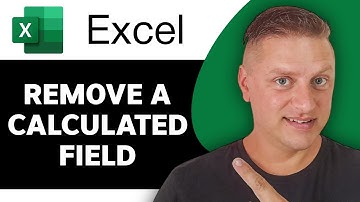 How to Remove a Calculated Field in Excel Pivot Table | Excel Tutorial 2025