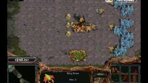 Hana Daetoo MSL 2010 Semi-Final - Calm vs. Jaedong Set 2