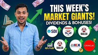 अगले हफ्ते Market में बड़ा खेल! 💥 Dividend, Bonus Share &amp; Stock Split वाले शेयर