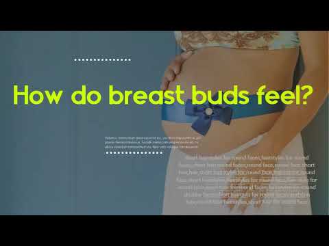 How do breast buds feel - At what age do breast buds appear