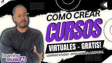 🎓 Crea CURSOS VIRTUALES con IA: Guía Completa con LearningStudioAI (Gratis!)