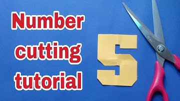 Number cutting tutorial #5