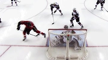 Gotta See It: Mark Jankowski goes between his legs to score off rebound