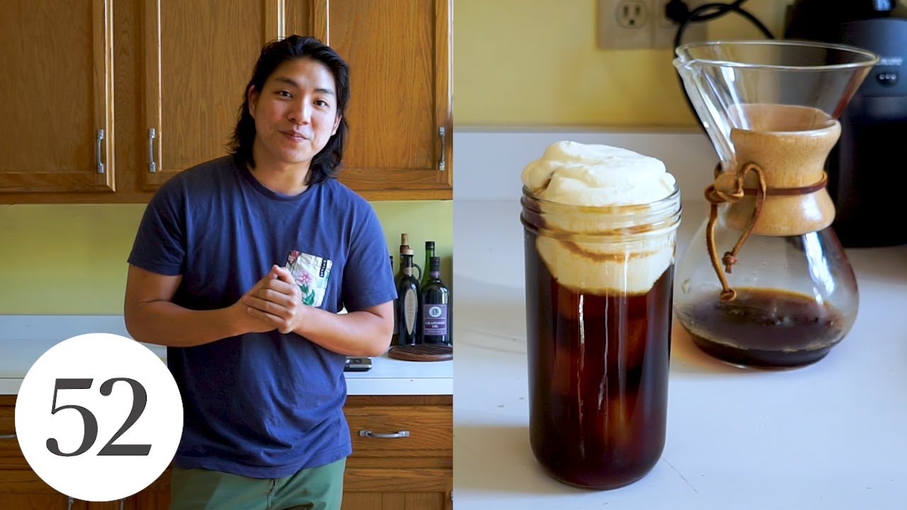 Iced Coffee with Cream Cheese Foam with Matt Im | At Home With Us | Food52