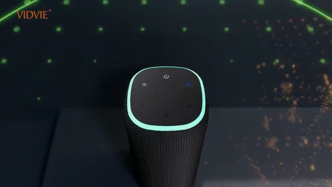 This Is a Vidvie Sp927 Portable Wireless Speaker With RGB Lighting.