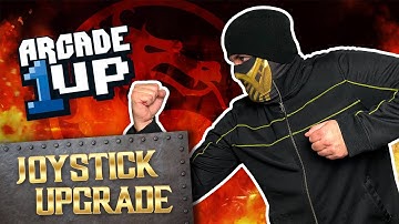 The Ultimate Mortal Kombat Arcade1Up Joystick Upgrade Video