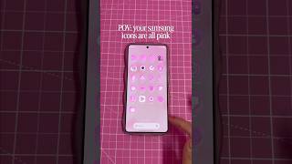 My Samsung icons are all pink now #samsung #customization #goodlock #s26ultra