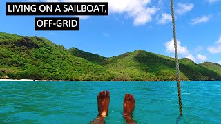 Living On A Sailboat, OFF-GRID [Sailing Kittiwake Ep. 113] by Sailing Kittiwake 22,629 views 3 years ago 15 minutes