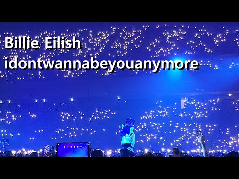   Billie Eilish Idontwannabeyouanymore 현대카드슈퍼콘서트 26 빌리아일리시 HyundaiCard SuperConcert 26 Billie Eilish