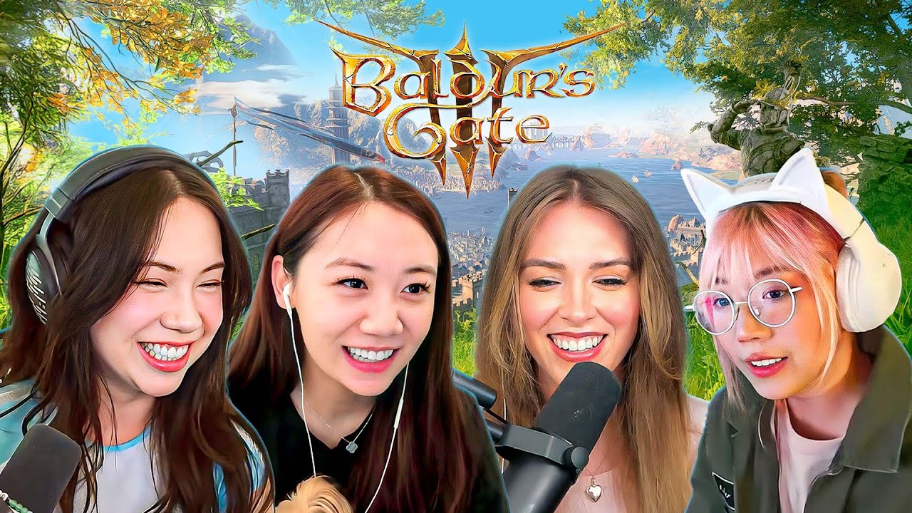 Finding the Biggest Gooner in Baldurs Gate 3 ft. Fanfan, Lilypichu & QTCinderella