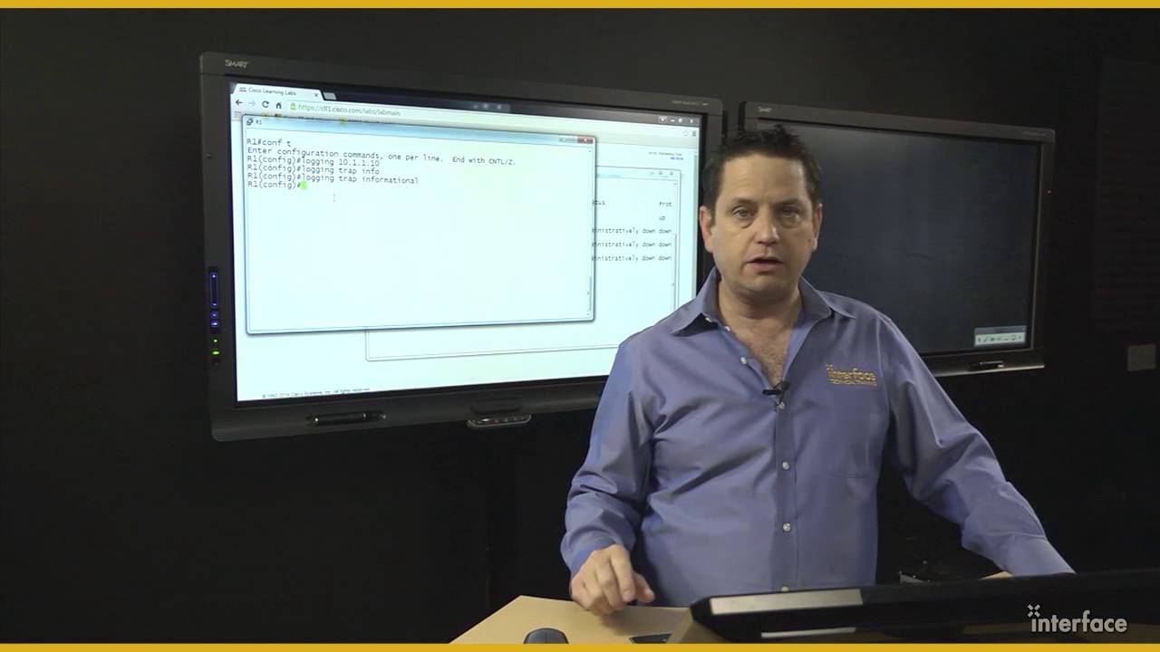 How to display console messages in SysLog Server – Cisco CCNA ICND v3.0