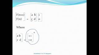 Fibonacci number modulo 10 using  Matrix exponentiation