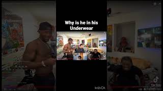 Why is he in his underwear #recommended #trending #reaction #foryou #foryou #fyp #shorts