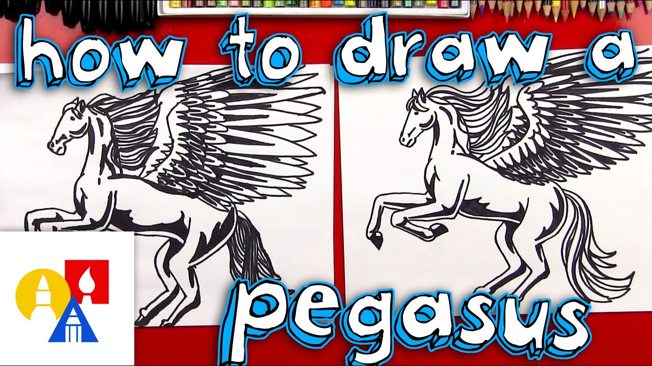 How To Draw A Realistic Pegasus (Part 2)