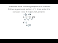 Geometric Sequences and Patterns